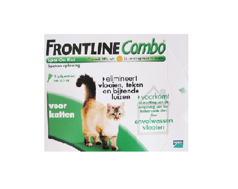 Frontline combo 3 pipetten goedkoop bij Hondenkattenapotheek