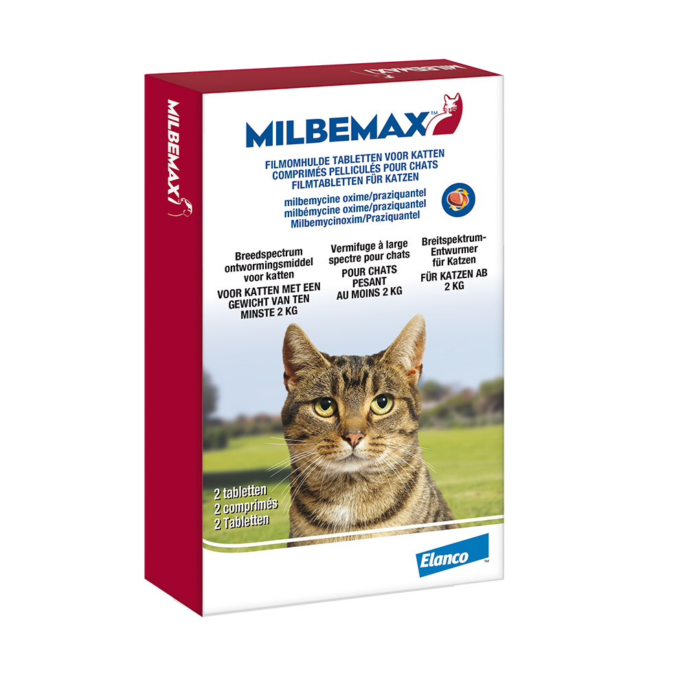 Milbemax Kat, 4 tabletten