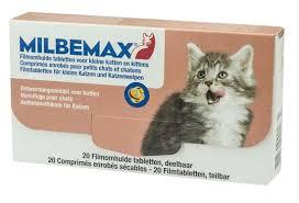 Milbemax kleine kat/kitten <br> 20  tabletten