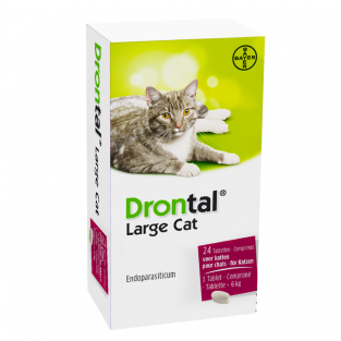 Drontal large cat <br>24 tabletten