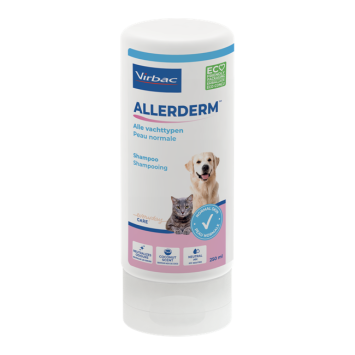 Allerderm shampoo <br> 2x 250 ml alle vachttypen