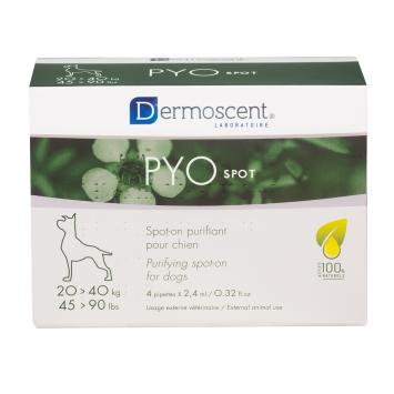 Dermoscent pyo spot hond <br>20-40 kg 4 pipetten