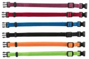 Puppy bandjes Trixie  junior 6 stuks  (met lime groen)  S/M